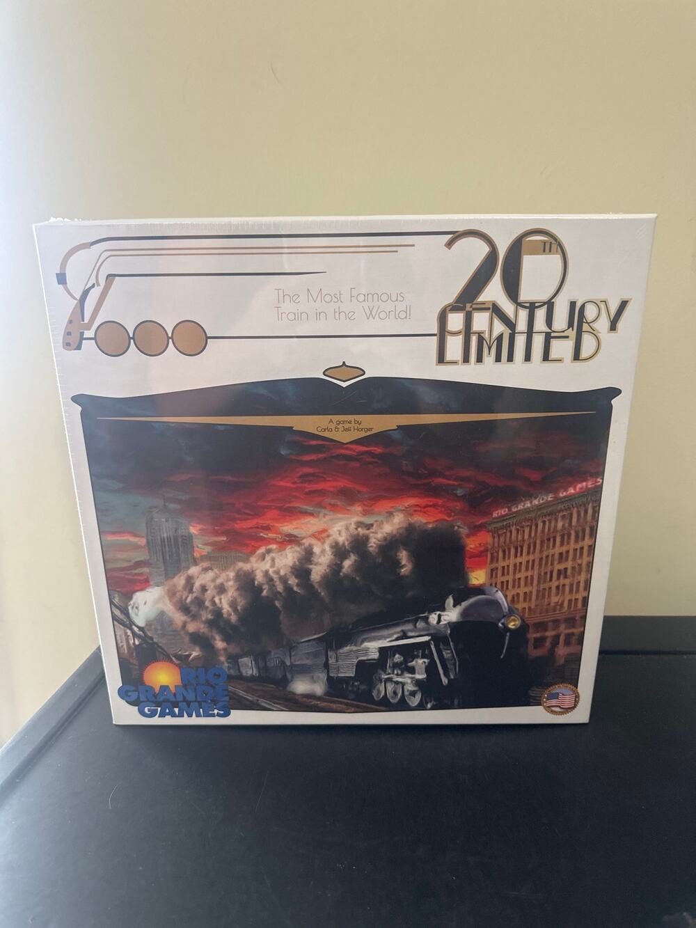 20TH CENTURY LIMITED TRAIN BOARDGAME By Rio Grande Games Sealed 2-5 Players New